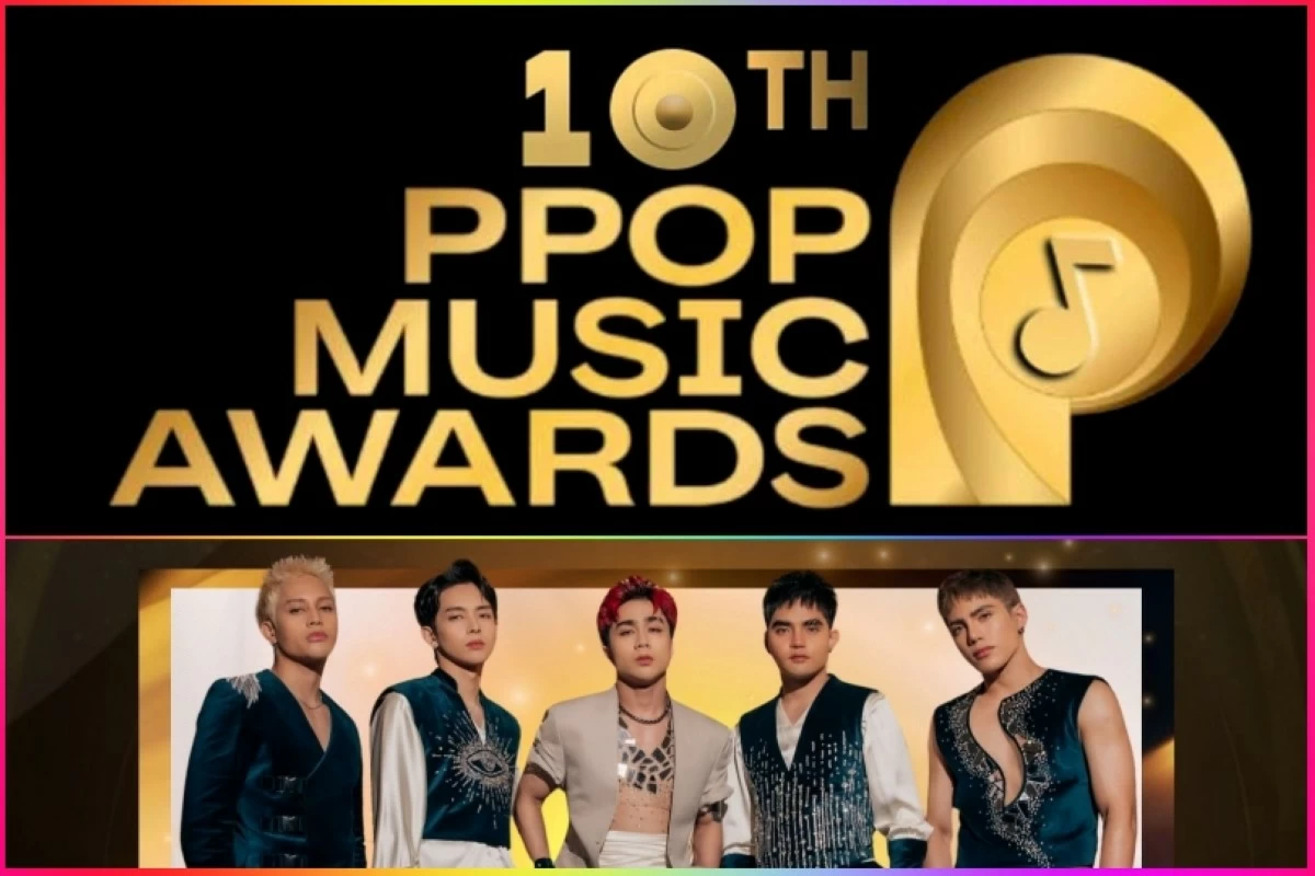 SB19 dominated the 10th PPop Music Awards (PPop Music Awards Facebook page) 