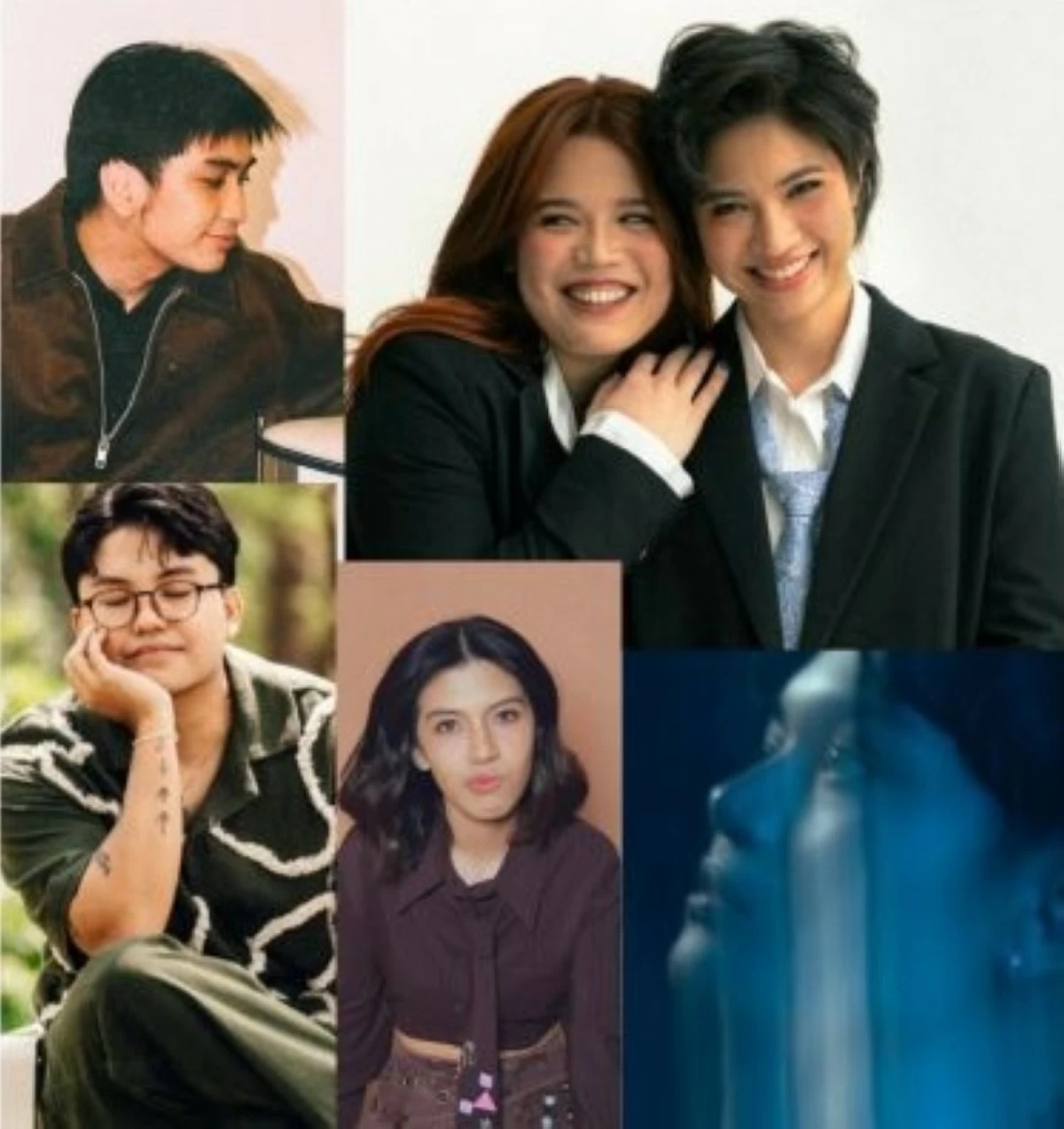 Photo composite (clockwise): Adie, Leanne and Narra; Rhodessa, and Amiel Sol