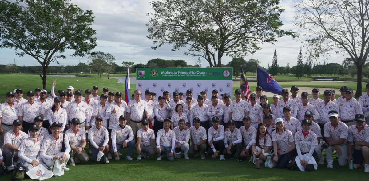 The participants of Malaysia Friendship Open Golf 2025