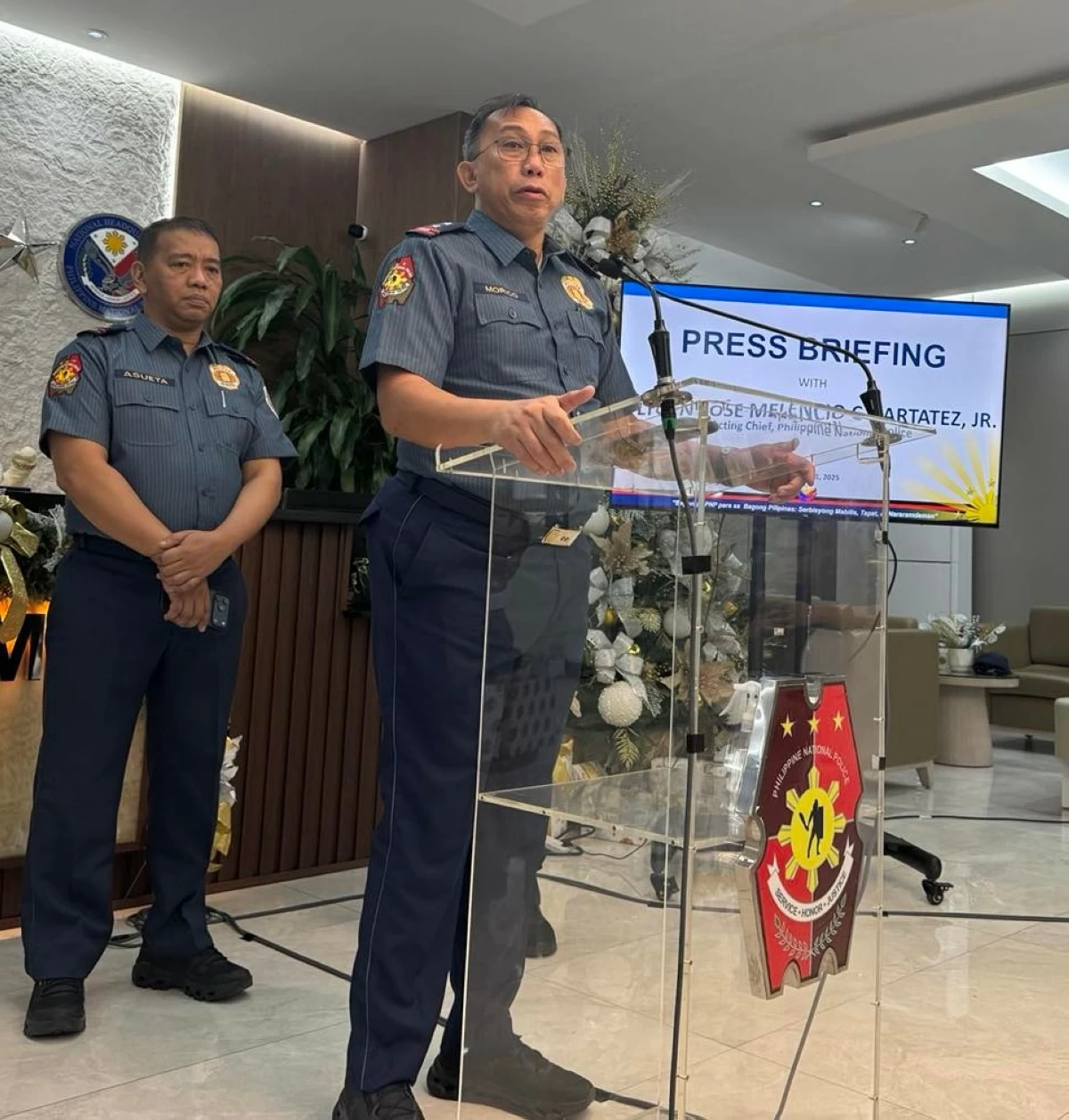 CIDG Director Police Maj. Gen. Robert Alexander Morico