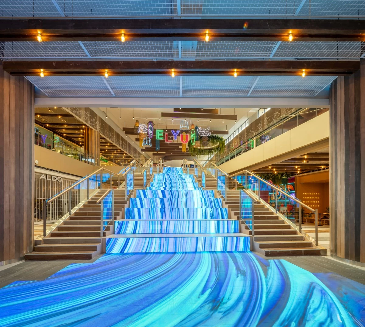 A crowd drawer of the healthy kind, SM Supermalls presents a creative way to remind mallgoers they can get their steps in. 