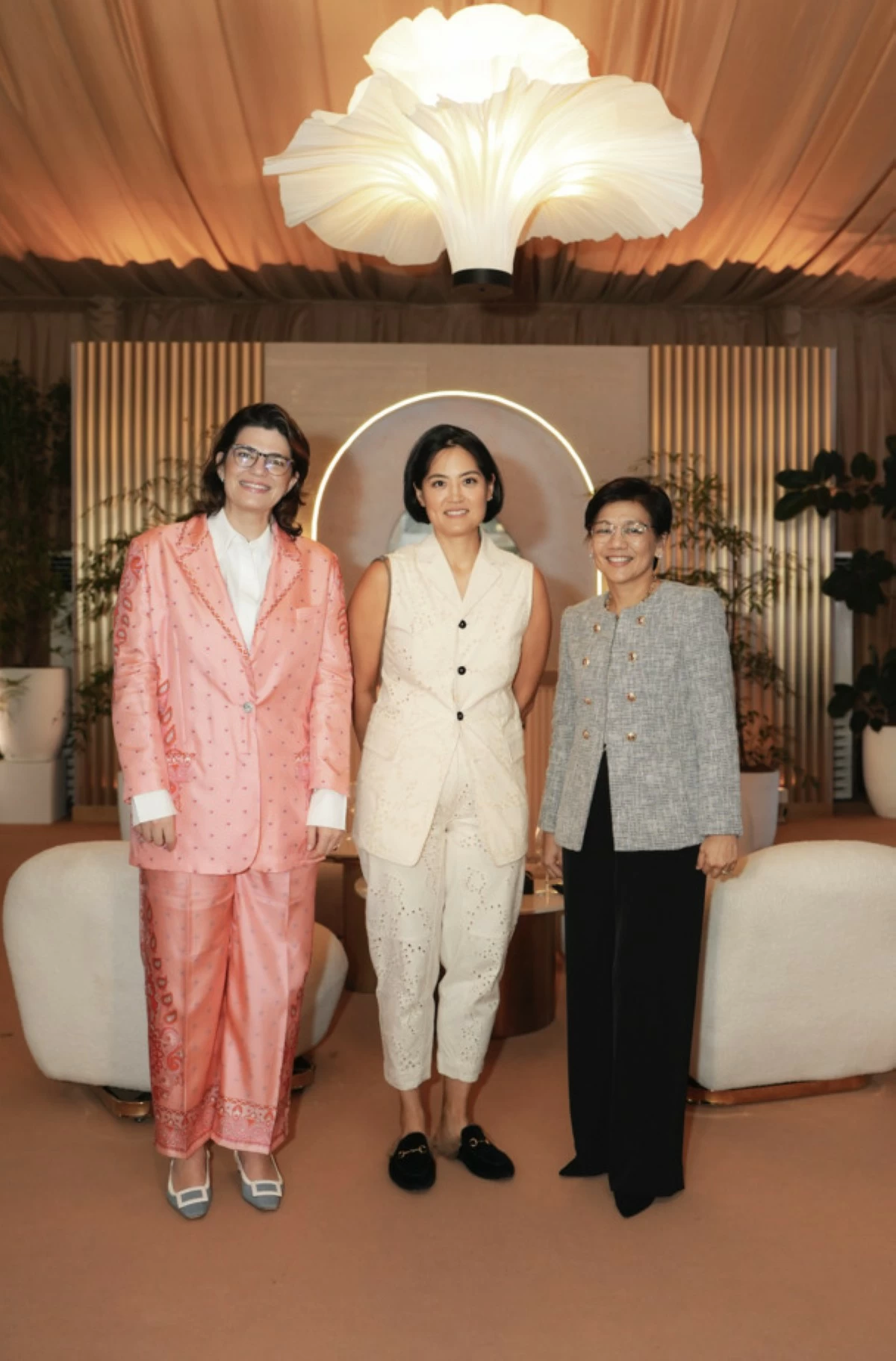 Mariana Zobel de Ayala, Joyce Wang, and Meann Dy
