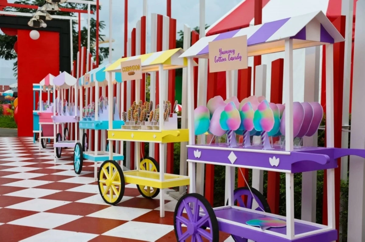 The Taguig Lakeshore Carnival at TLC Park in Barangay Lower Bicutan (Photo from the Taguig City government)