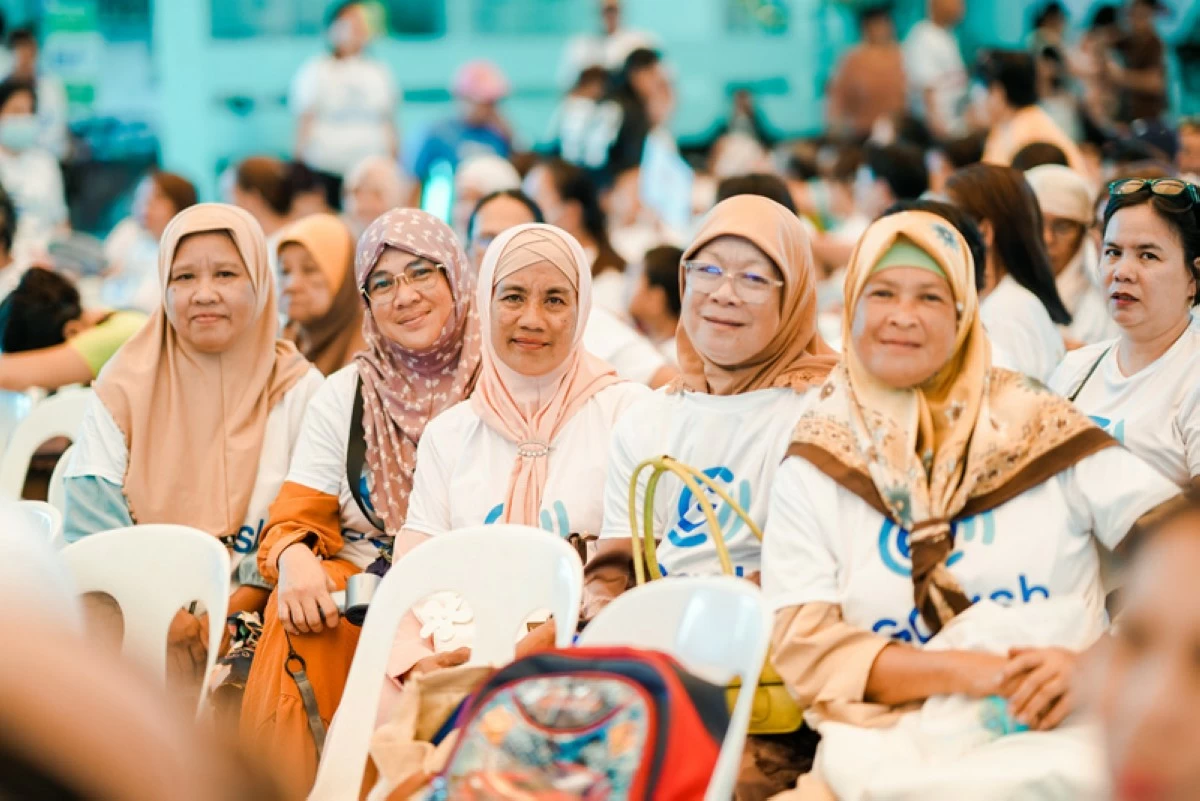 Attendees had the chance to learn more about the new GCash Pera Outlet Plus and engage in financial literacy sessions.