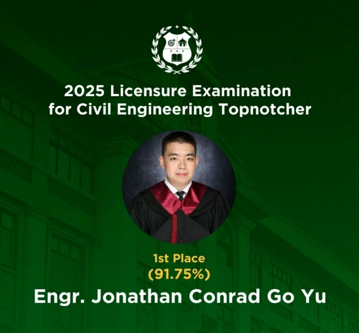 A post by the University of San Carlos in Cebu City (Photo from the University of San Carlos' Facebook account)  