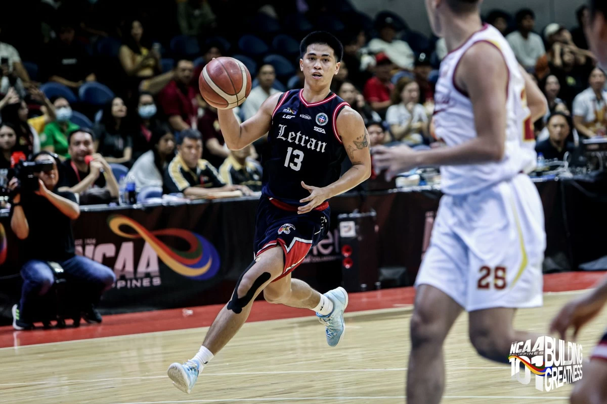 Titing Manalili steers Letran closer to NCAA Season 101 Finals. (GMA/NCAA Images)