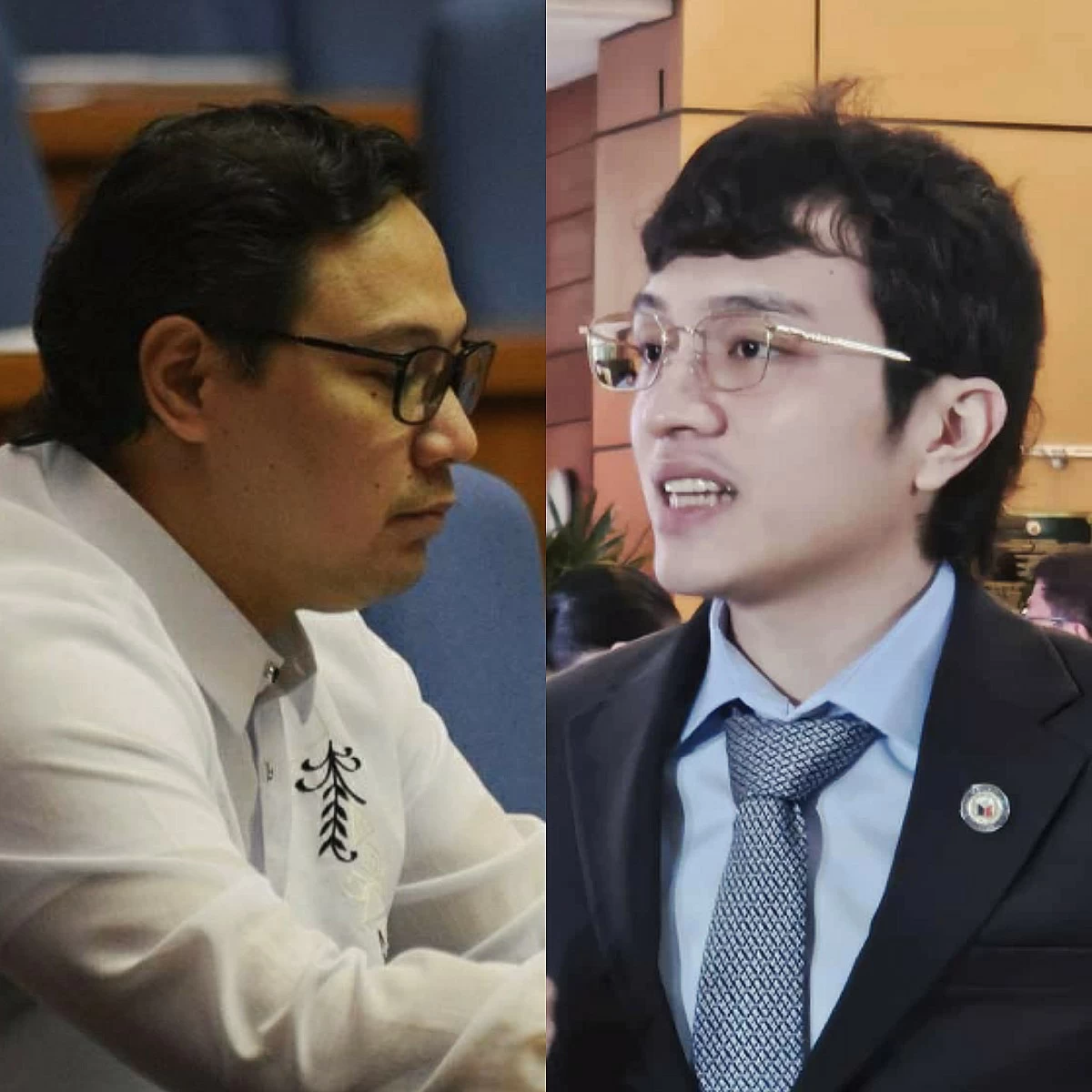 Pwersa ng Pilipinong Pandagat (PPP) Party-list Rep. Harold Duterte (left), Cavite 4th district Rep. Francisco "Kiko" Barzaga (Rep. Duterte's office, MANILA BULLETIN)