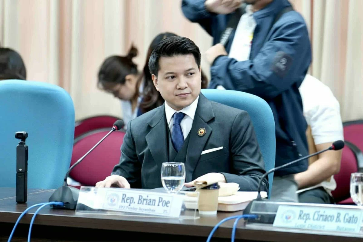FPJ Panday Bayanihan Party-List Rep. Brian Poe (Rep. Poe's office)