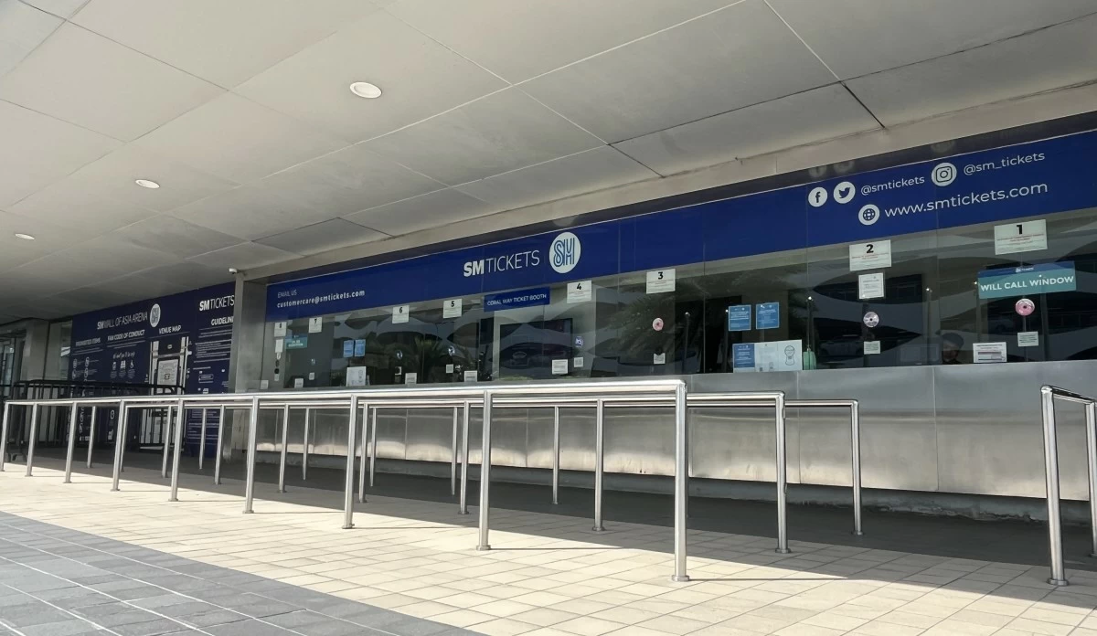 The SM Tickets Booth can now be accessed via the Bridgeway from nearby SM affiliated establishments.