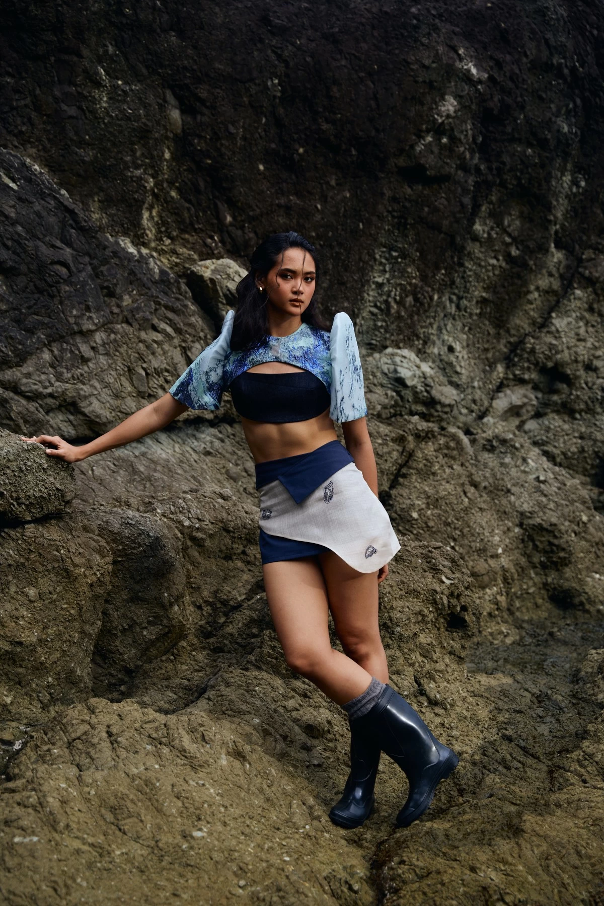 Alona terno, Aya bralette, and Reya mini skirt