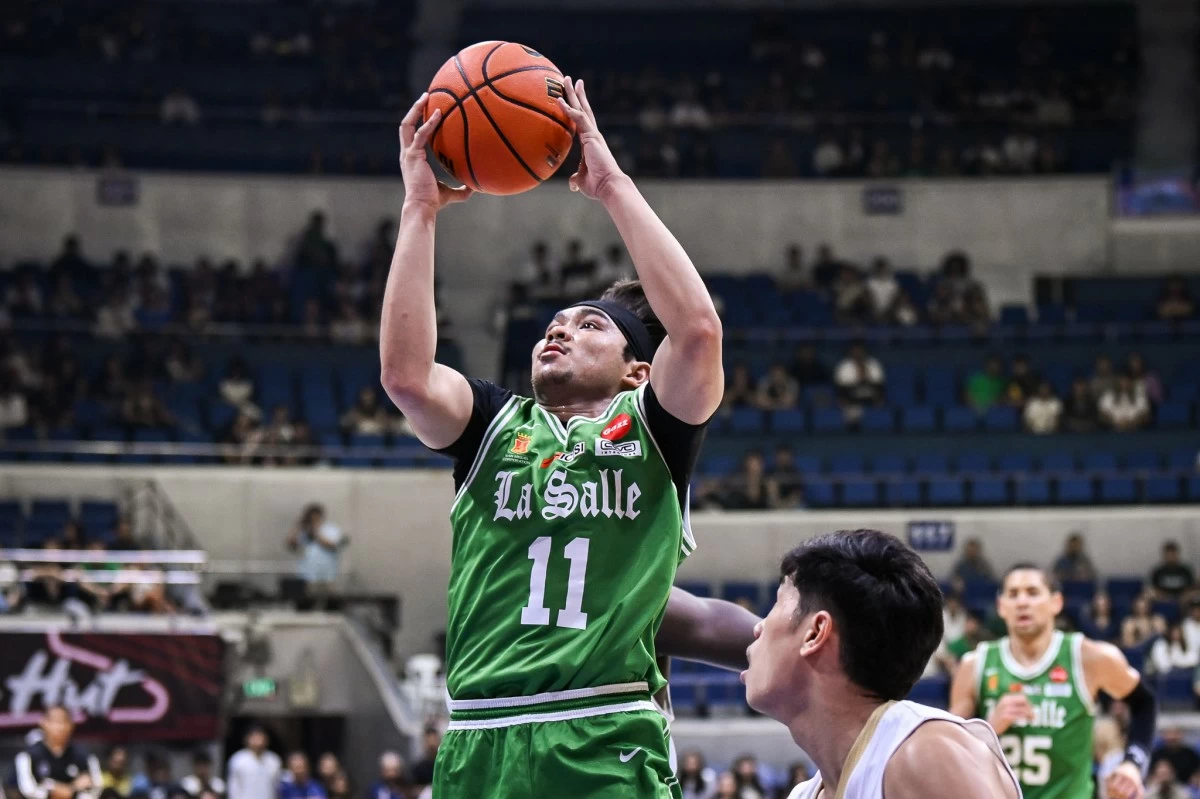 Jacob Cortez leads La Salle's early surge en route to semis win over the league-leading NU. (UAAP Media)