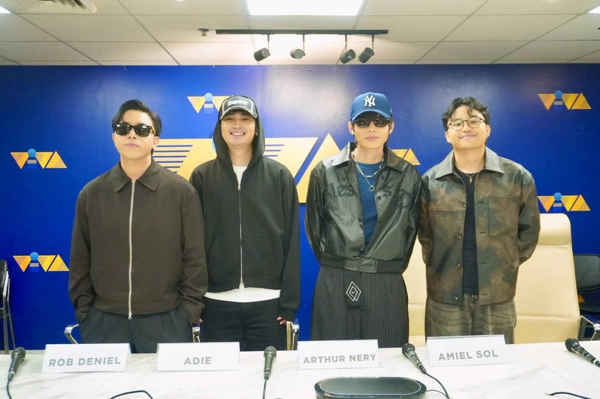Rob Deniel, Adie, Arthur Nery and Amiel Sol (Image courtesy of Facebook)