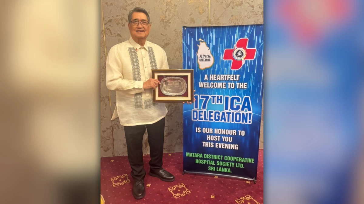 MGEN Gilbert S. Llanto (Ret), Chairperson of ACDI Multipurpose Cooperative and President of the National Alliance of Cooperatives