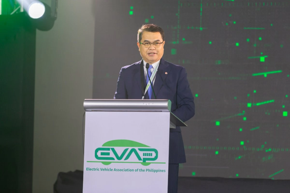 POWERING THE EV SHIFT. Meralco Executive Vice President and Chief Operating Officer Ronnie L. Aperocho said the power distributor is committed to ignite the evolution of green mobility in the country by strengthening the grid, powering charging infrastructure, and electrifying its own fleet.