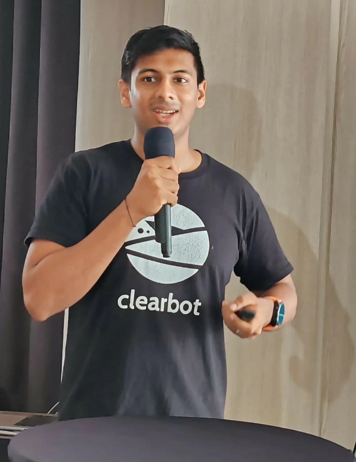 ClearBot CEO and Co-founder Sidhant Gupta