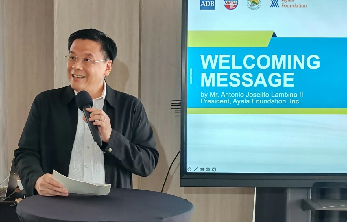 Ayala Foundation President Antonio “Tony” G. Lambino II