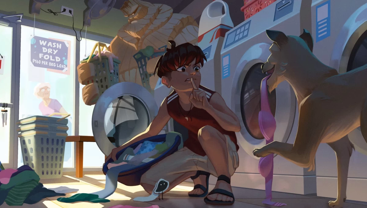 LANDING INTO ADVENTURE 'Anito' follows Aaren as he encounters a mystical spirit realm.