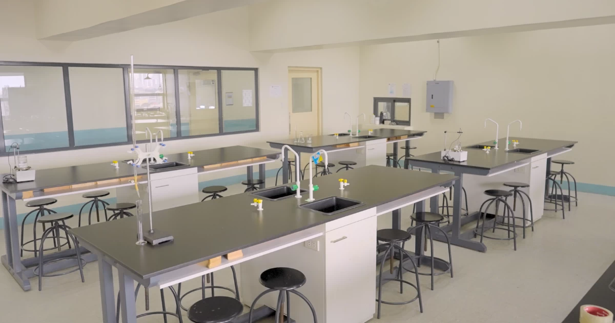 Simple but functional facilities at NU Nazareth School are built to support every learner’s daily needs