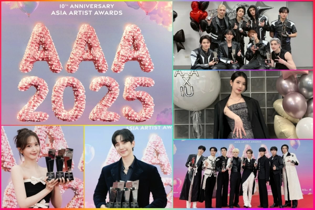 The  10th Asia Artist Awards (AAA) ceremony was held at the National Stadium in Kaohsiung, Taiwan on Dec. 6. (AAA, X, Instagram) 