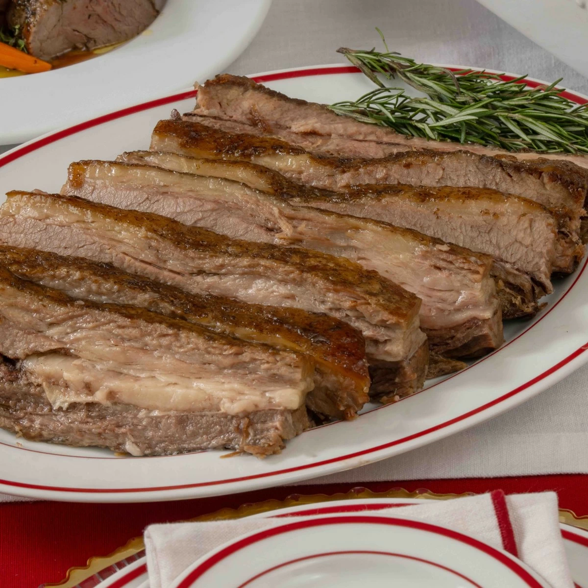 10 Hour Roast Beef Belly