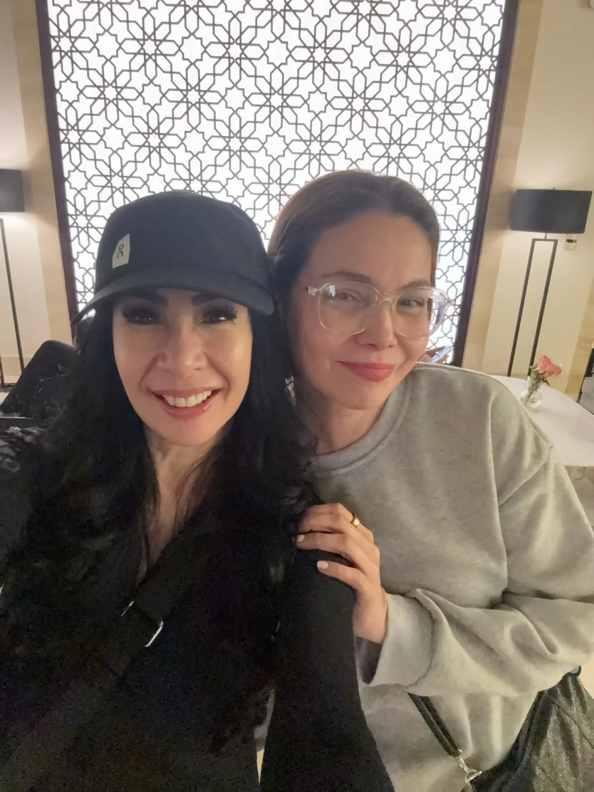 Giselle Sanchez (left) and K Brosas