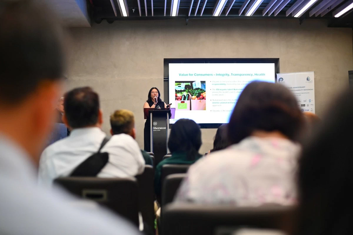 Naturland's Alexandra Castillo talks about strengthening the local organic value chain by making certified EU organic products more accessible in the Philippines.