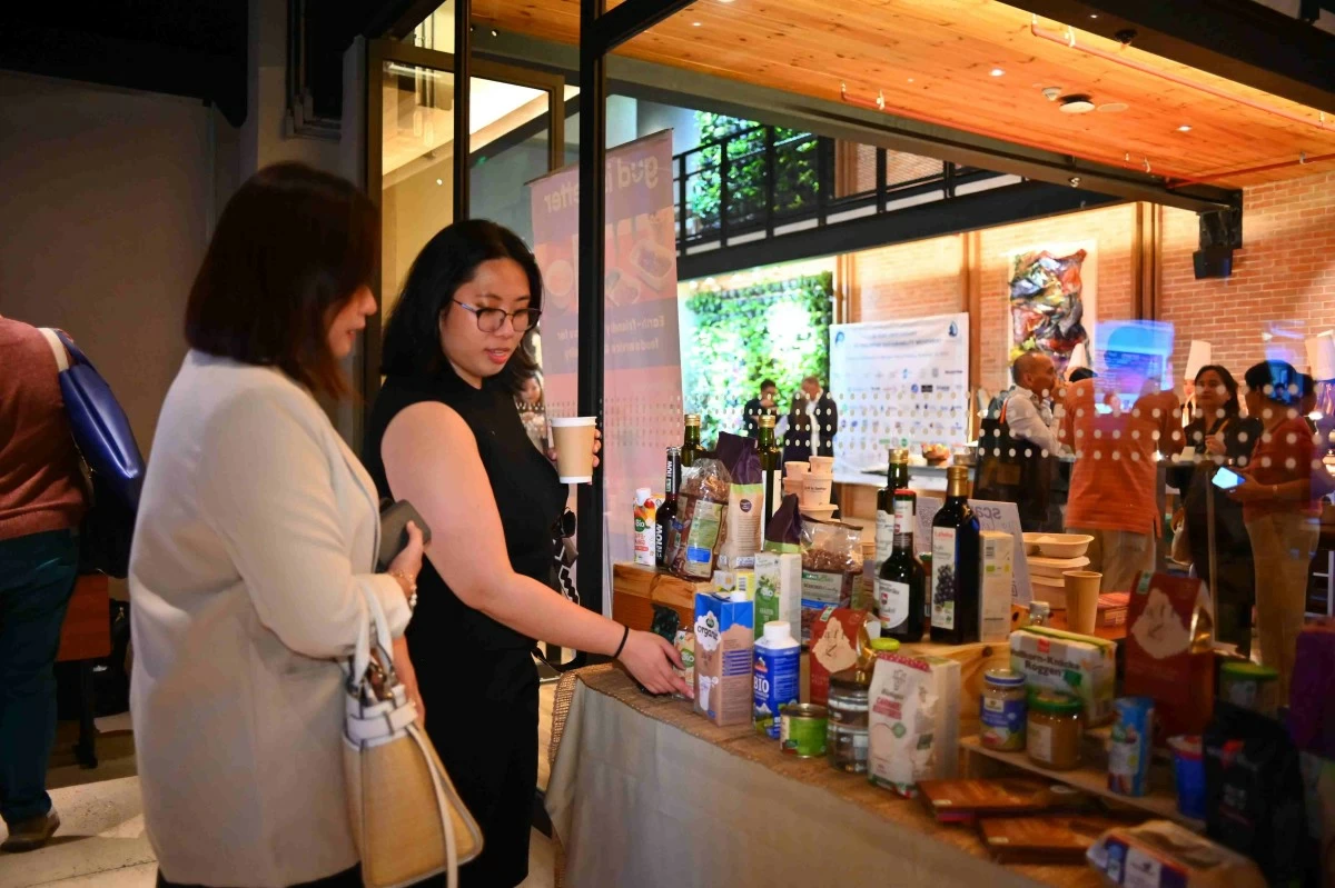 Certified EU organic products on display at the 10th Philippine Sustainability Movement.