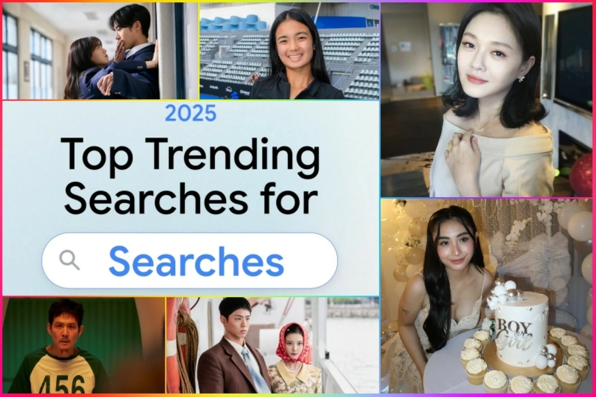 (Clockwise from top left) "Head Over Heels," Alex Eala, Barbie Hsu, Bea Borres, "When Life Gives You Tangerines" and "Squid Game" (Prime Video, Instagram, Netflix) 
