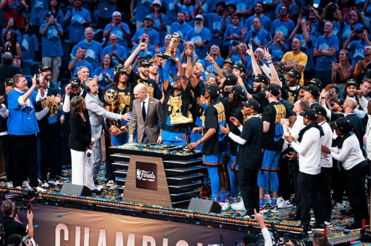 Oklahoma City Thunder (Photo by Jimmy Do/OKC Thunder via NBA website) 
