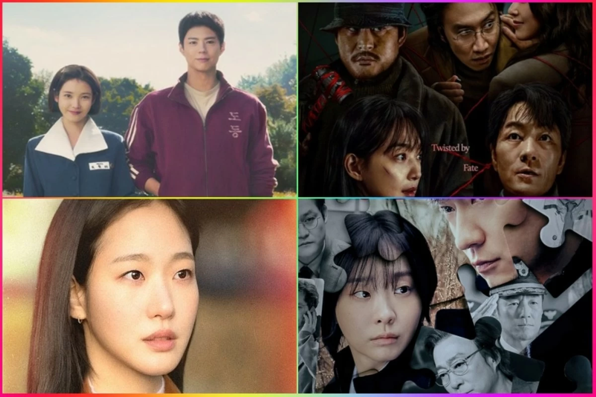 (Clockwise from top left) "When Life Gives You Tangerines," "Karma,’ "Nine Puzzles," and  "You and Everything Else" (Kakao Entertainment) 