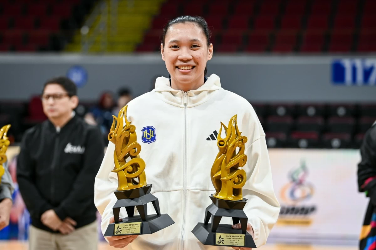 Karl Ann Pingol is UAAP Season 88 women's basketball MVP. (UAAP Media)