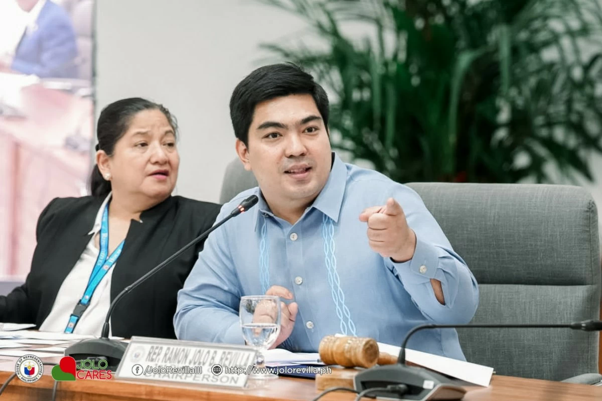 Cavite 1st district Rep. Jolo Revilla (Rep. Revilla's office)