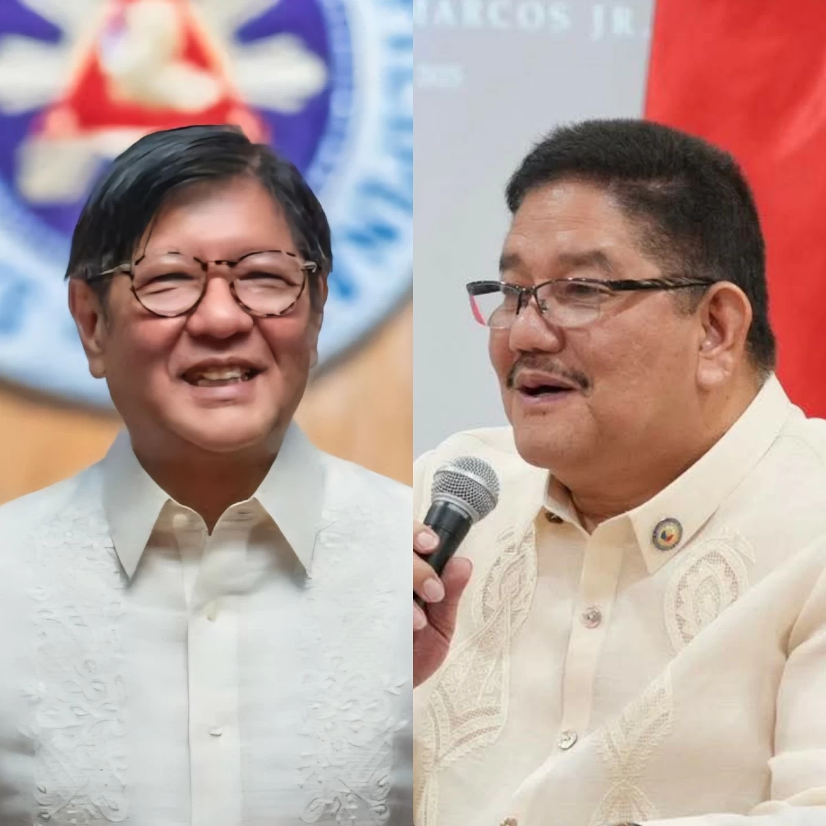 President Ferdinand "Bongbong" Marcos Jr. (left), 4Ps Party-list Rep. Marcelino “Nonoy” Libanan (Facebook)