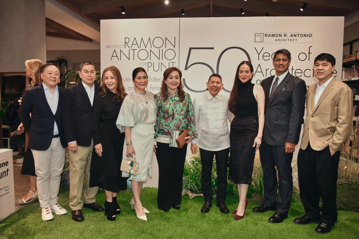 Philip Laude, Ben Chan, Small Laude, Mons Romulo, Alice Eduardo, Arch. Ramon Antonio, Lucy Torres-Gomez, Richard Gomez, and Miguel Pastor
