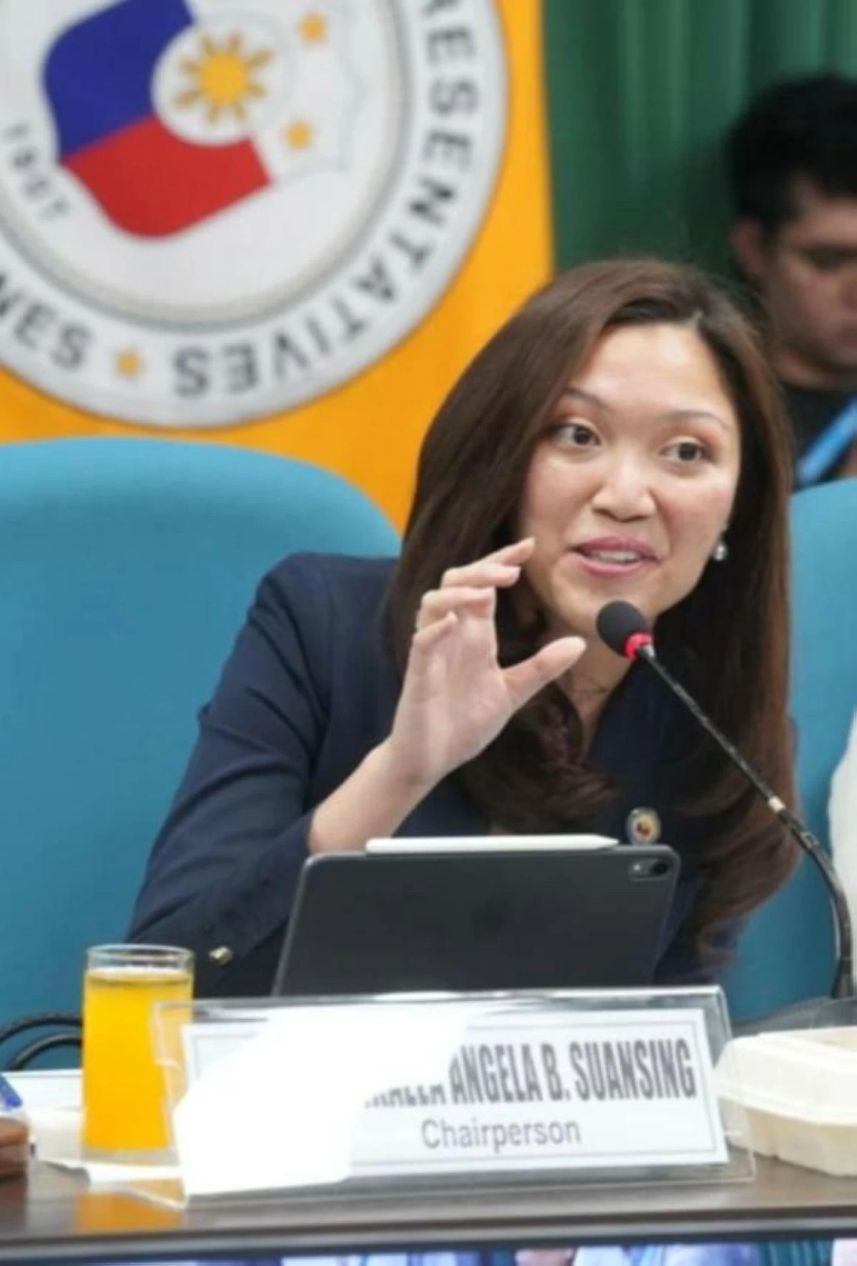 Nueva Ecija 1st district Rep. Mikaela Angela "Mika" Suansing (PPAB)