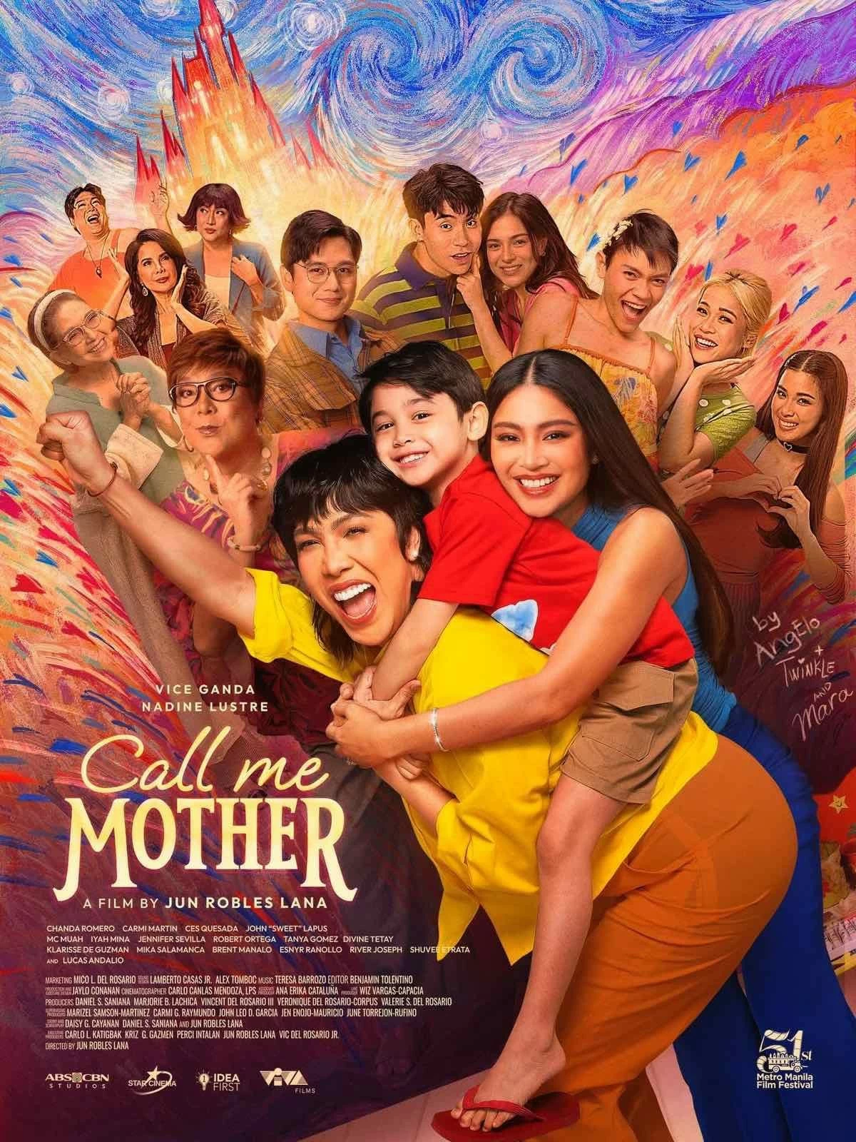 The official film poster of 'Call Me Mother'