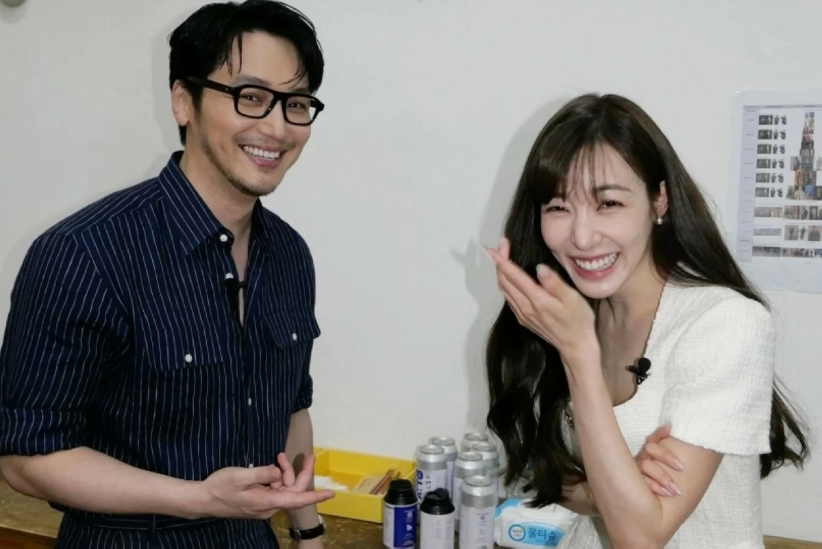 Byun Yo-han and Tiffany Young in May 2024 (Instagram)  