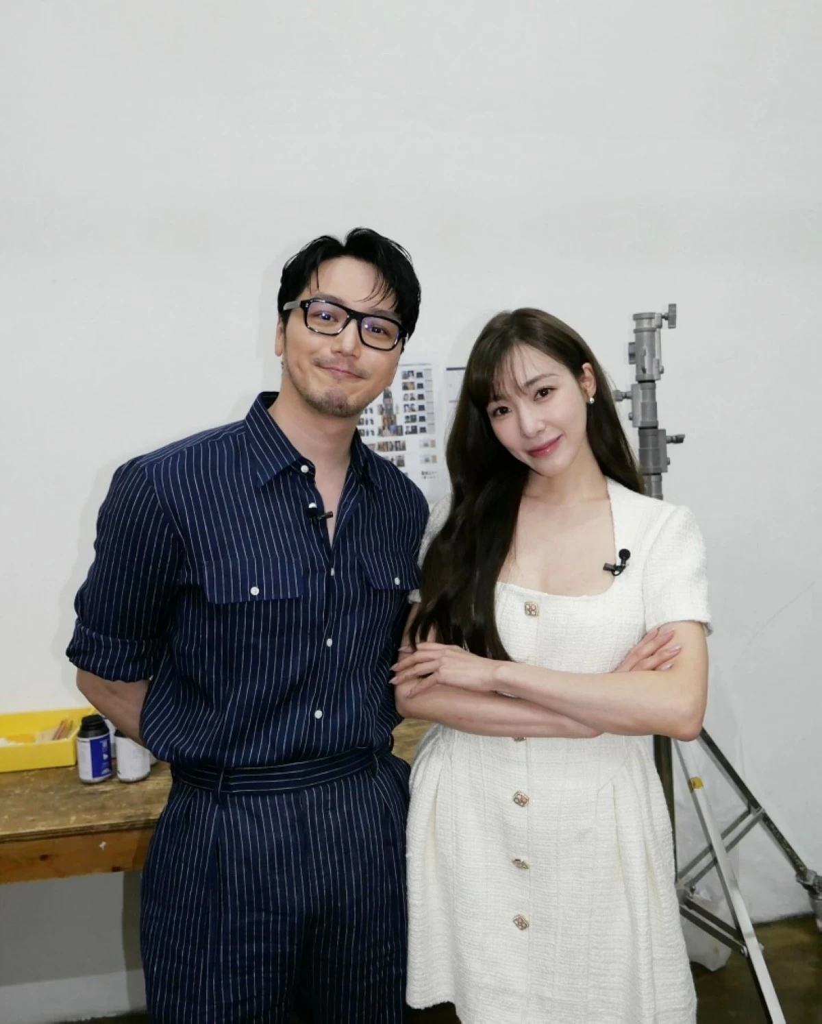 Byun Yo-han and Tiffany Young in May 2024 (Instagram)  