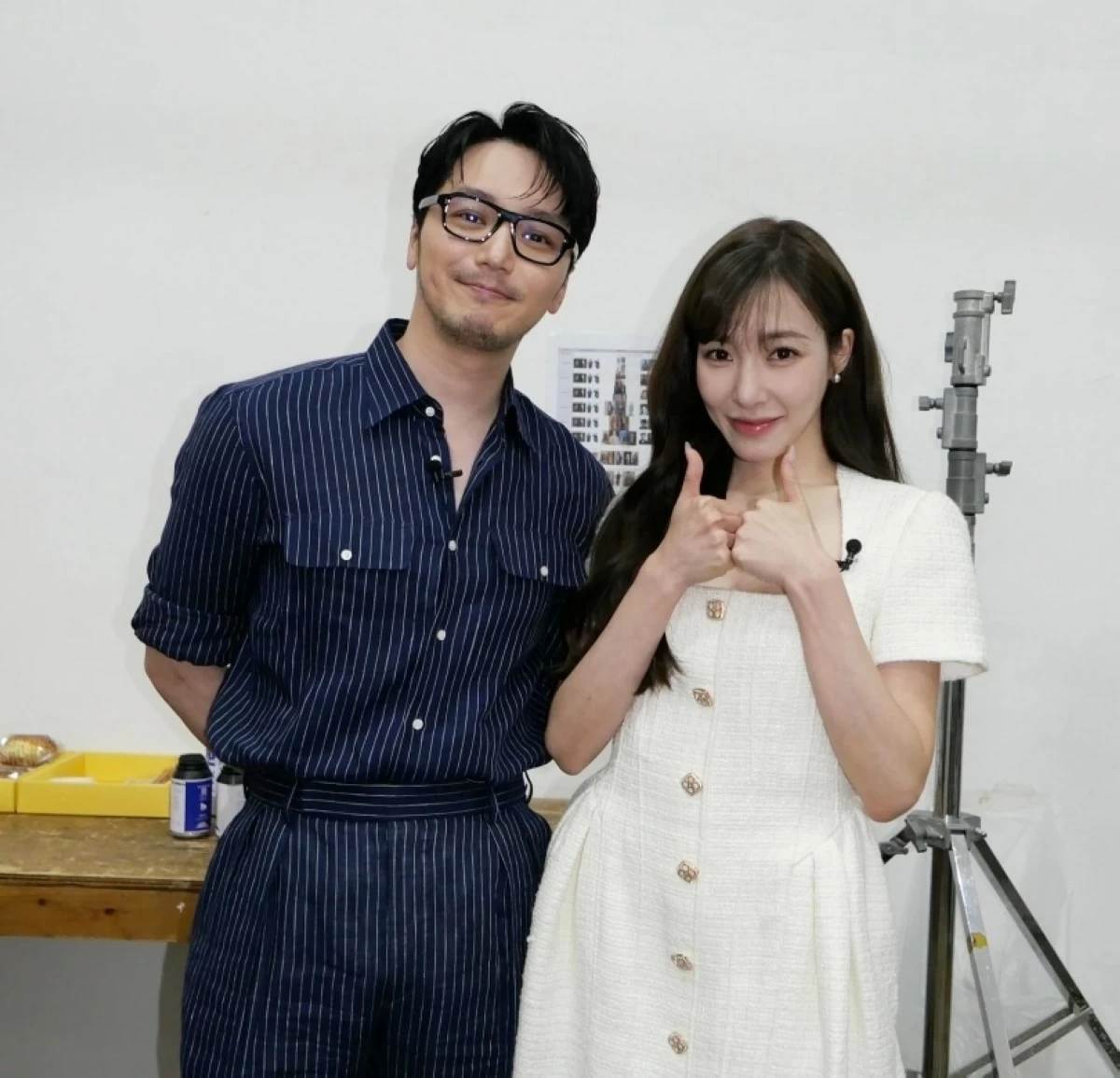 Byun Yo-han and Tiffany Young in May 2024 (Instagram)  
