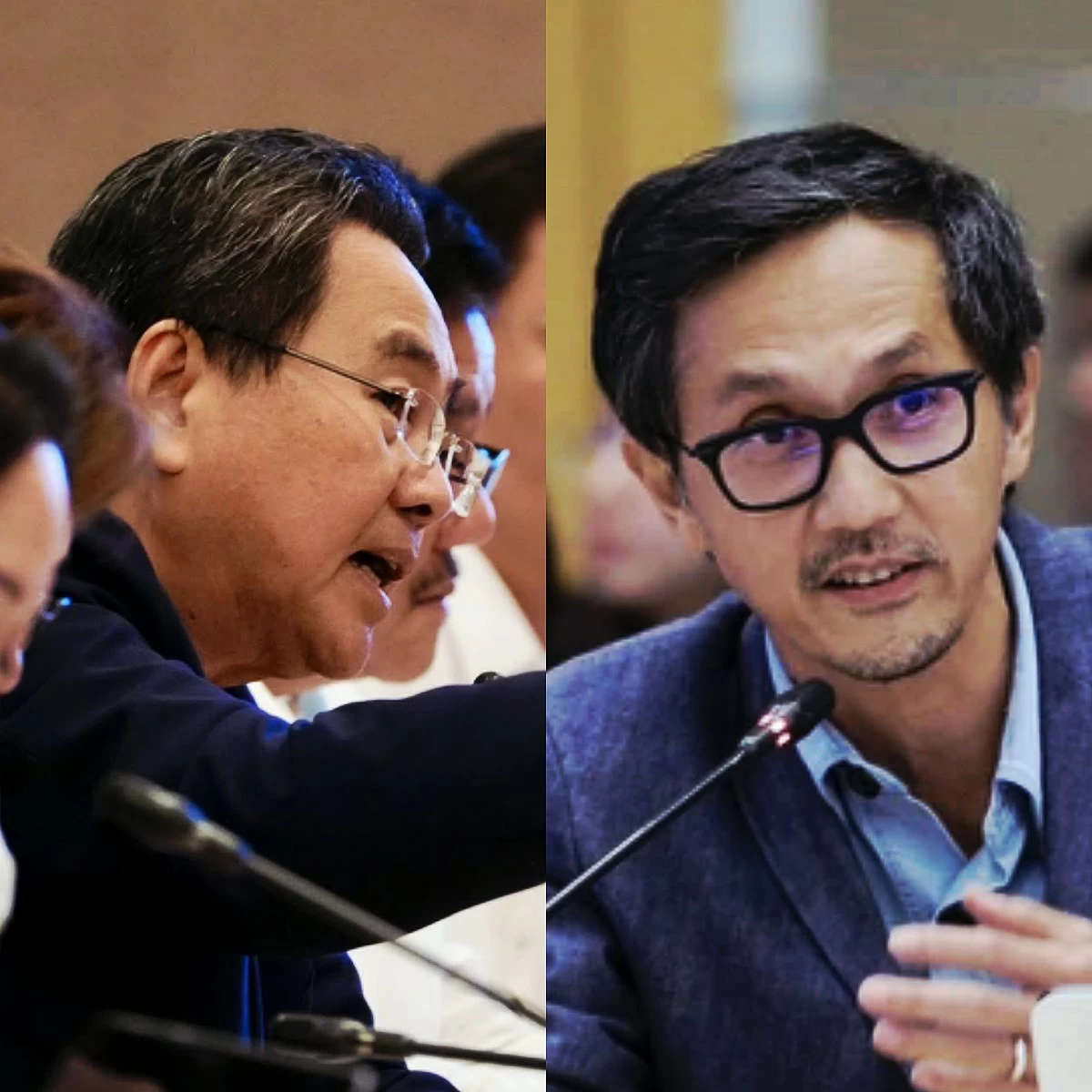 Cagayan de Oro City 2nd district Rep. Rufus Rodriguez (lefr), DPWH Secretary Vince Dizon (Facebook)