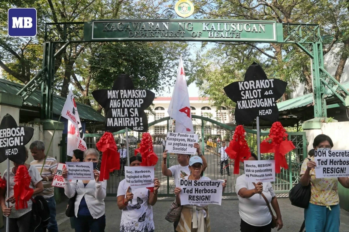 Health group calls for DOH Secretary Herbosa’s resignation
