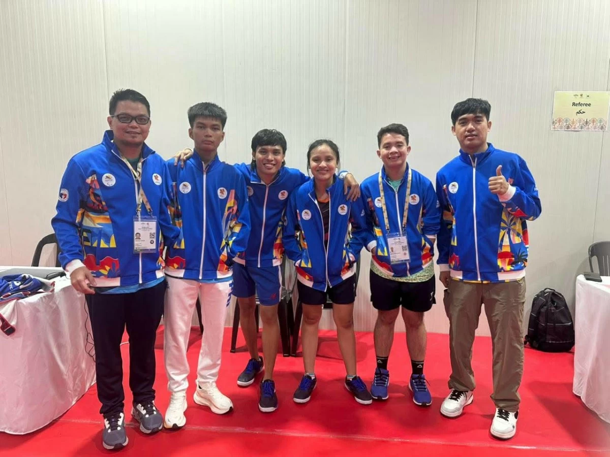 The Philippine para table tennis team delivers a strong performance at the Asian Youth Para Games.