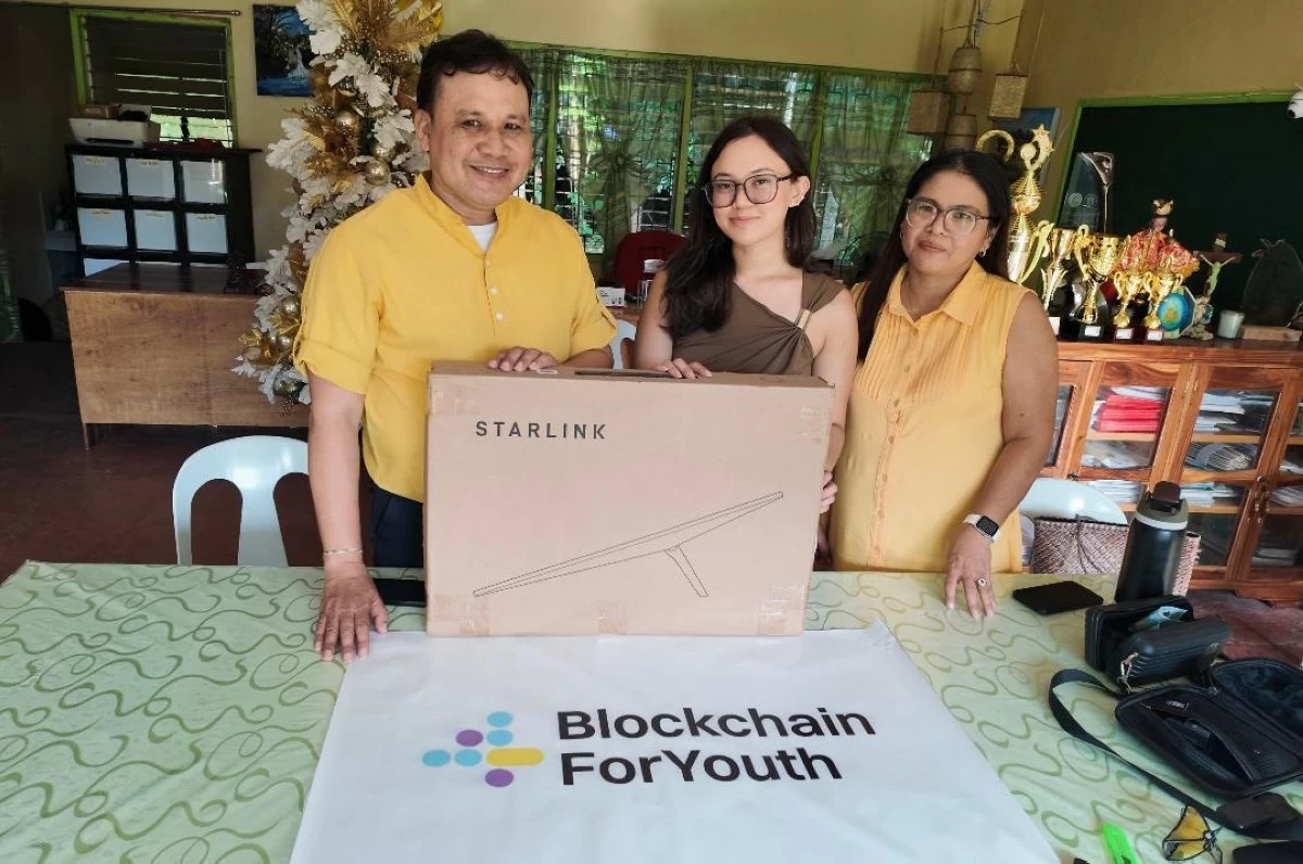 Bitget connects 7,300 Filipino students via Blockchain4Youth Starlink program