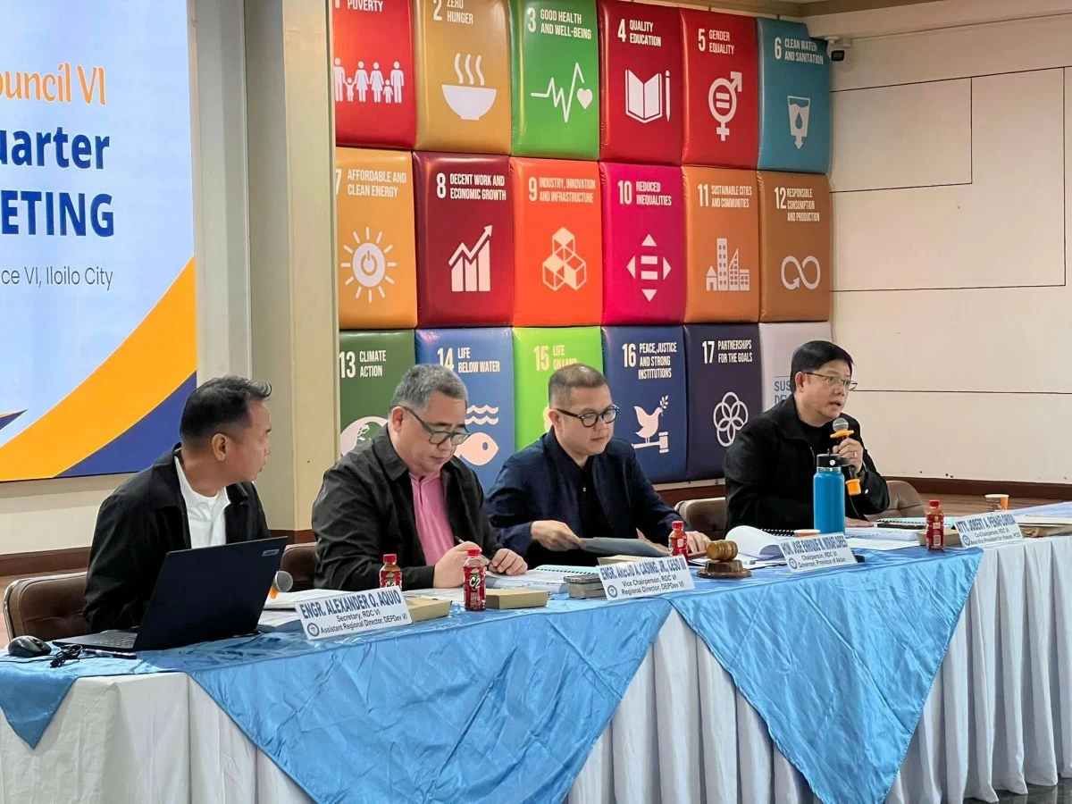 THE fourth quarterly meeting of the Western Visayas Regional Development Council.  (Facebook of Gov. Miraflores)