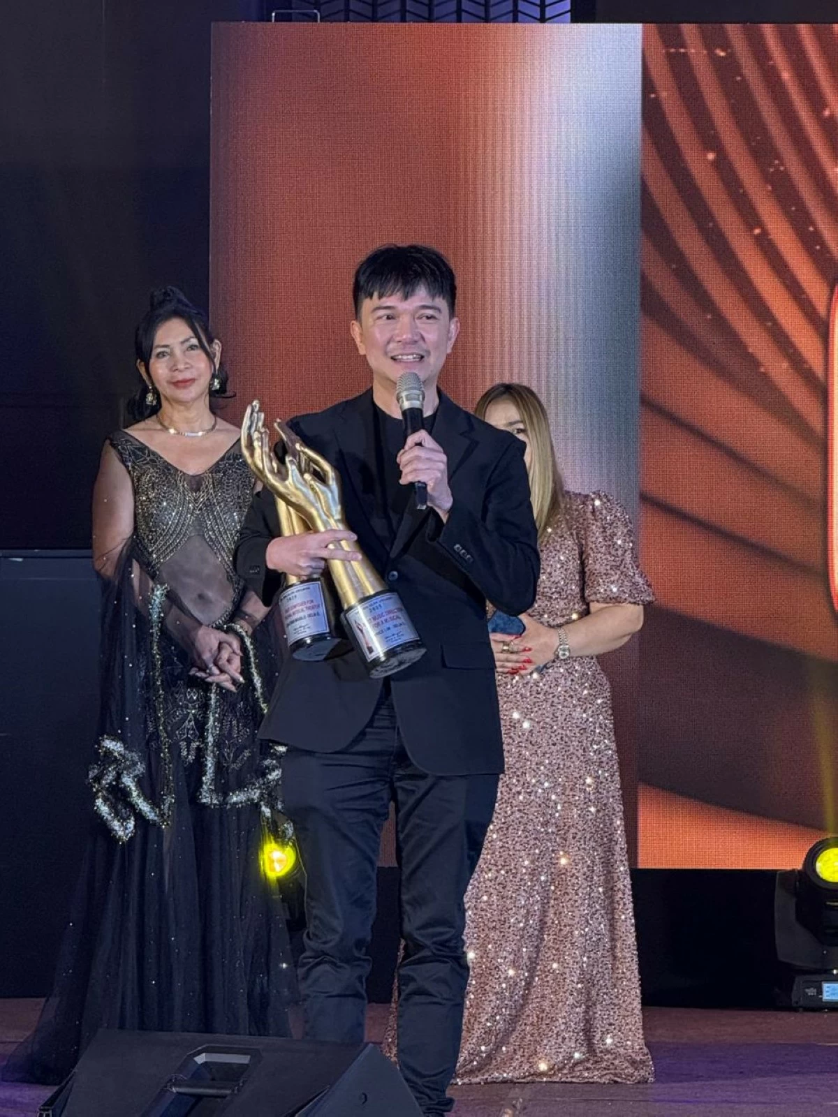 Jonathan Manalo wins Best Composer for Original Musical Theater for 'Delia D,' the musical featuring his songs