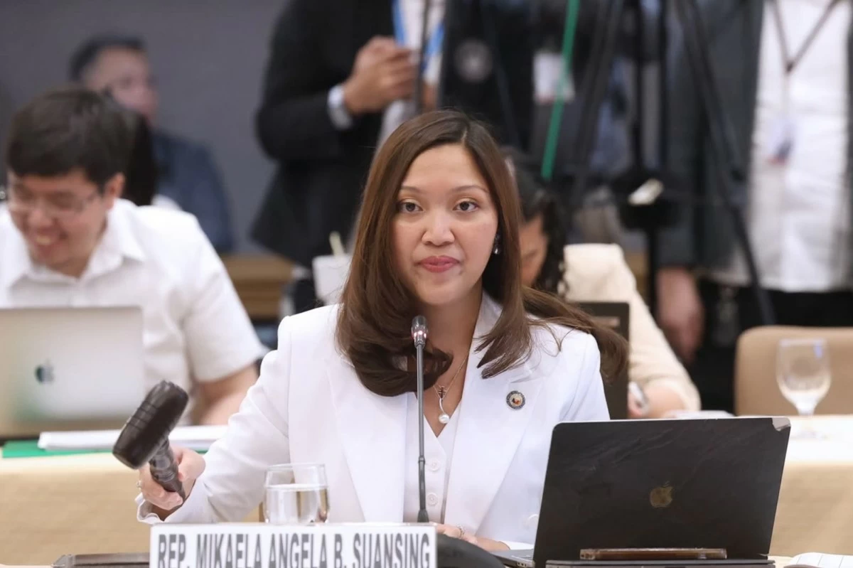 Nueva Ecija 1st district Rep. Mikaela Angela "Mika" Suansing (Facebook)