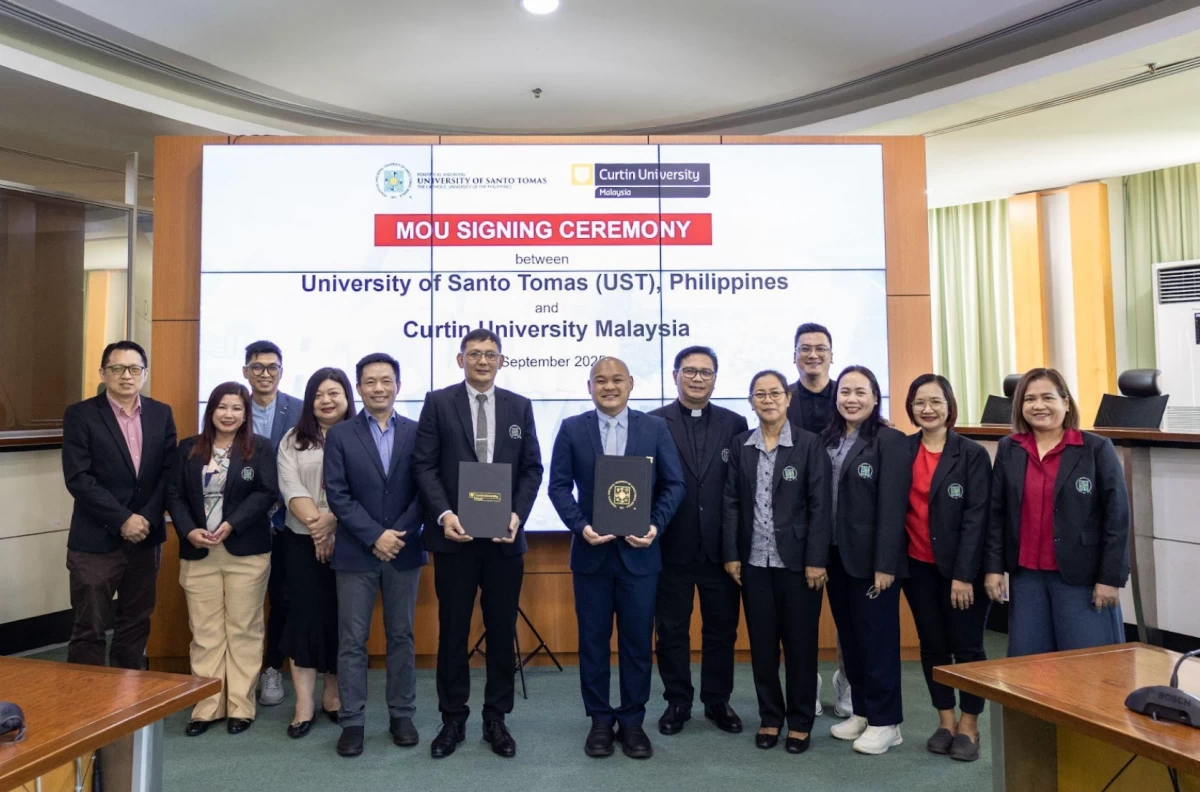 CICS initiates global partnership between UST and Curtin University Malaysia
