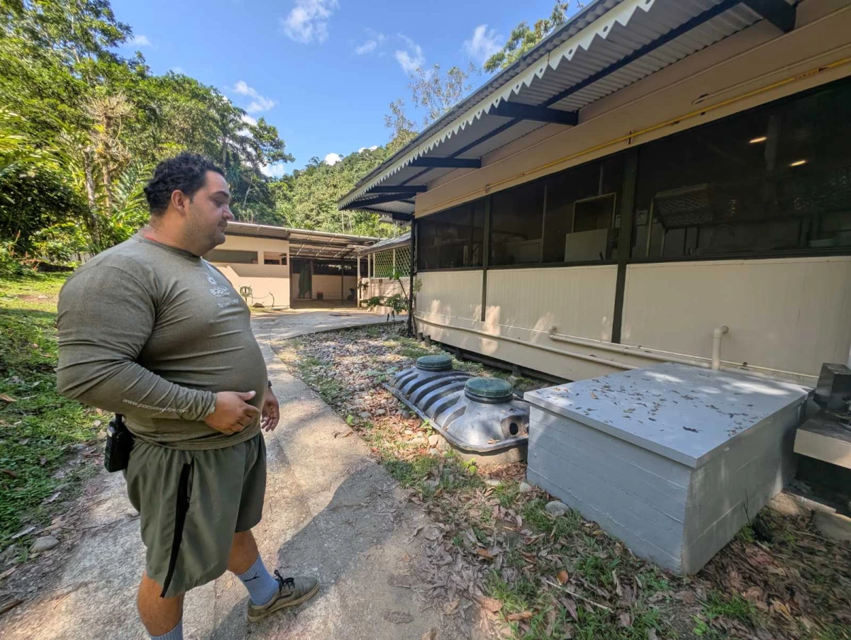 Waste and water treatment are top priority for the ecolodge.