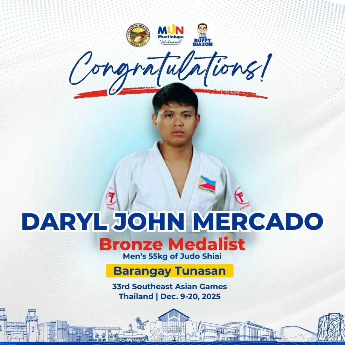 Daryl John Mercado (Photo from Muntinlupa PIO)