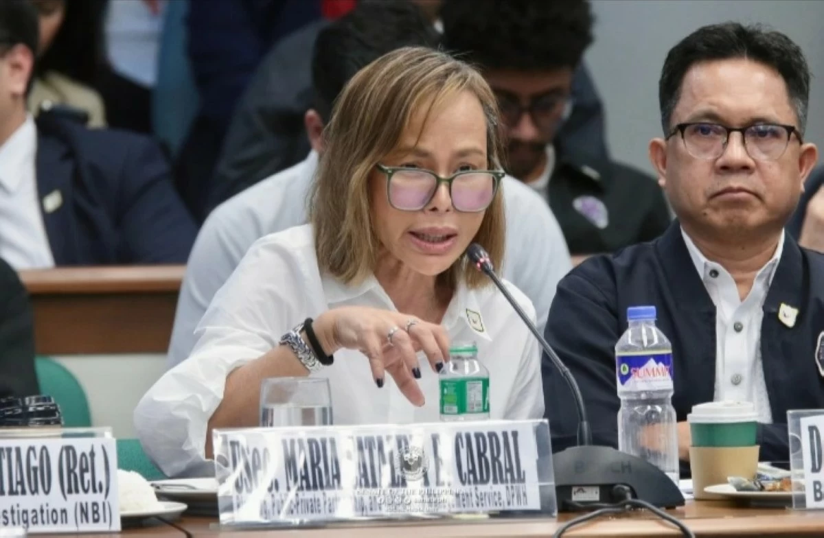 File photo of the late DPWH Undersecretary Maria Catalina Cabral. (Senate photo)